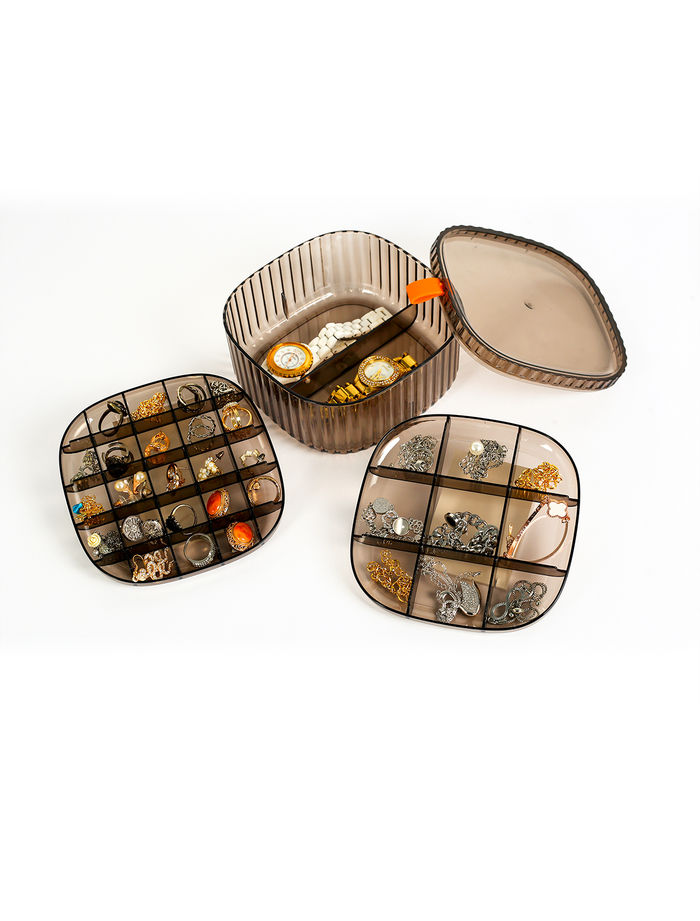 3-tier acrylic accessories box