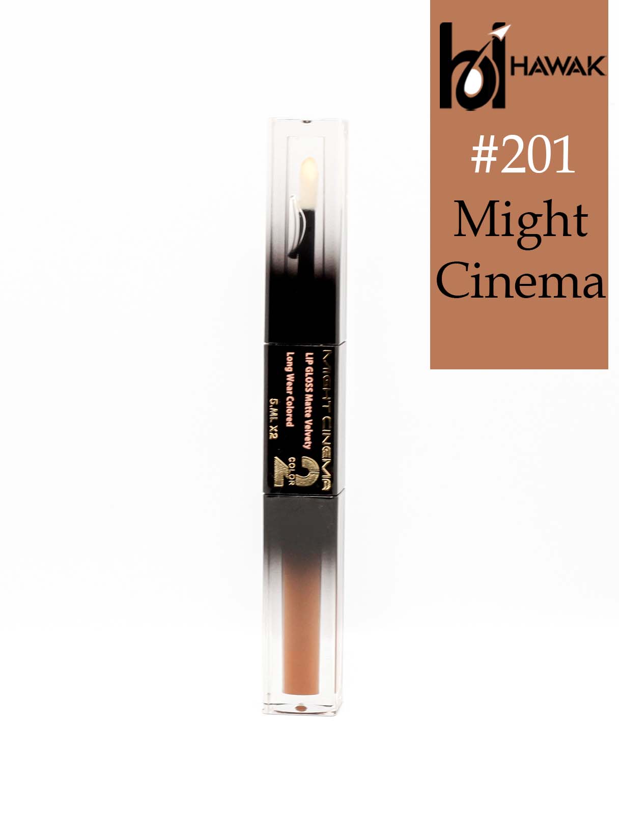 Liquid lipstick with gloss from Might Cinema