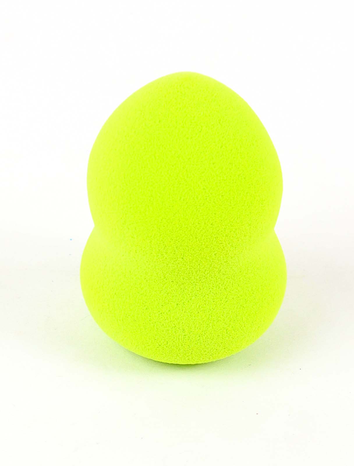 Brightly colored makeup sponge